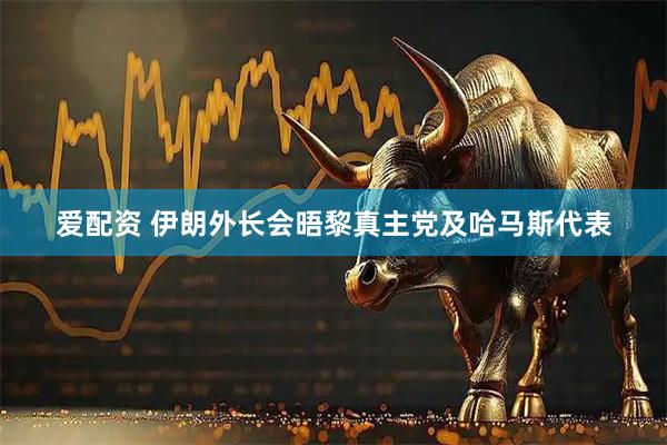 爱配资 伊朗外长会晤黎真主党及哈马斯代表